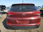 2017 Hyundai Tucson Limited Burgundy vin: KM8J33A49HU446243