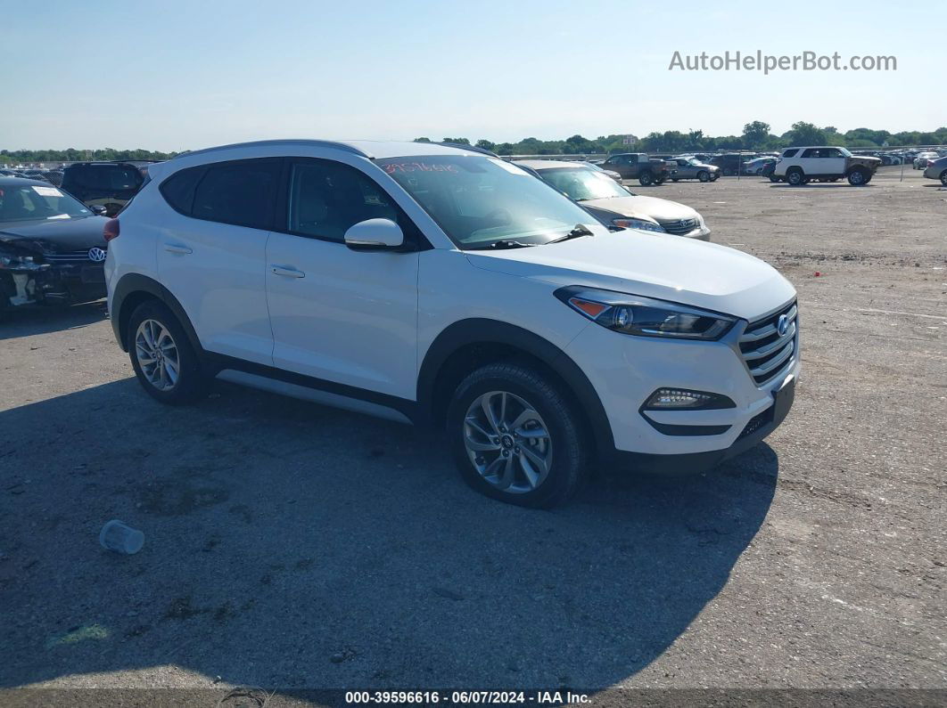 2017 Hyundai Tucson Se Plus White vin: KM8J33A49HU508773