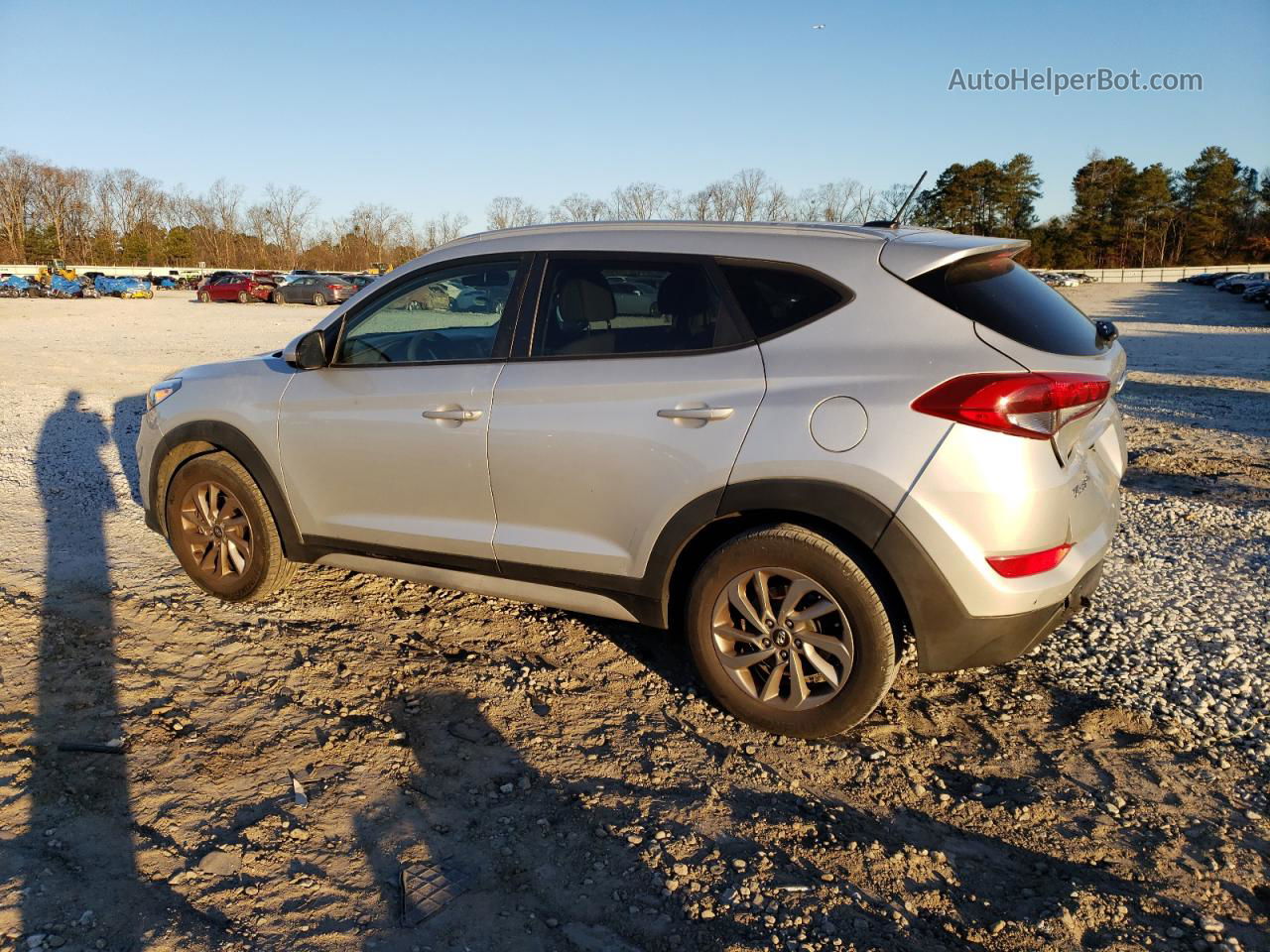 2017 Hyundai Tucson Limited Silver vin: KM8J33A49HU584686