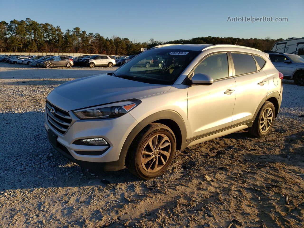 2017 Hyundai Tucson Limited Silver vin: KM8J33A49HU584686