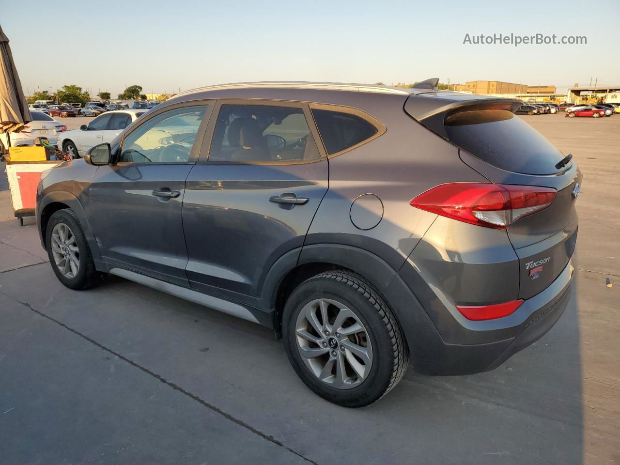 2018 Hyundai Tucson Sel Gray vin: KM8J33A49JU600844