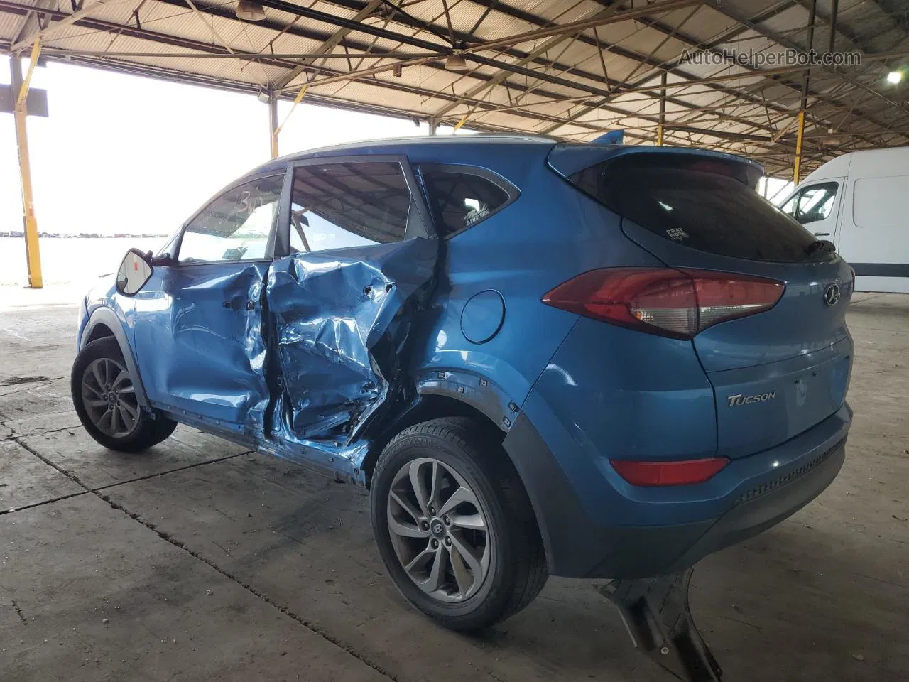 2018 Hyundai Tucson Sel Blue vin: KM8J33A49JU621760