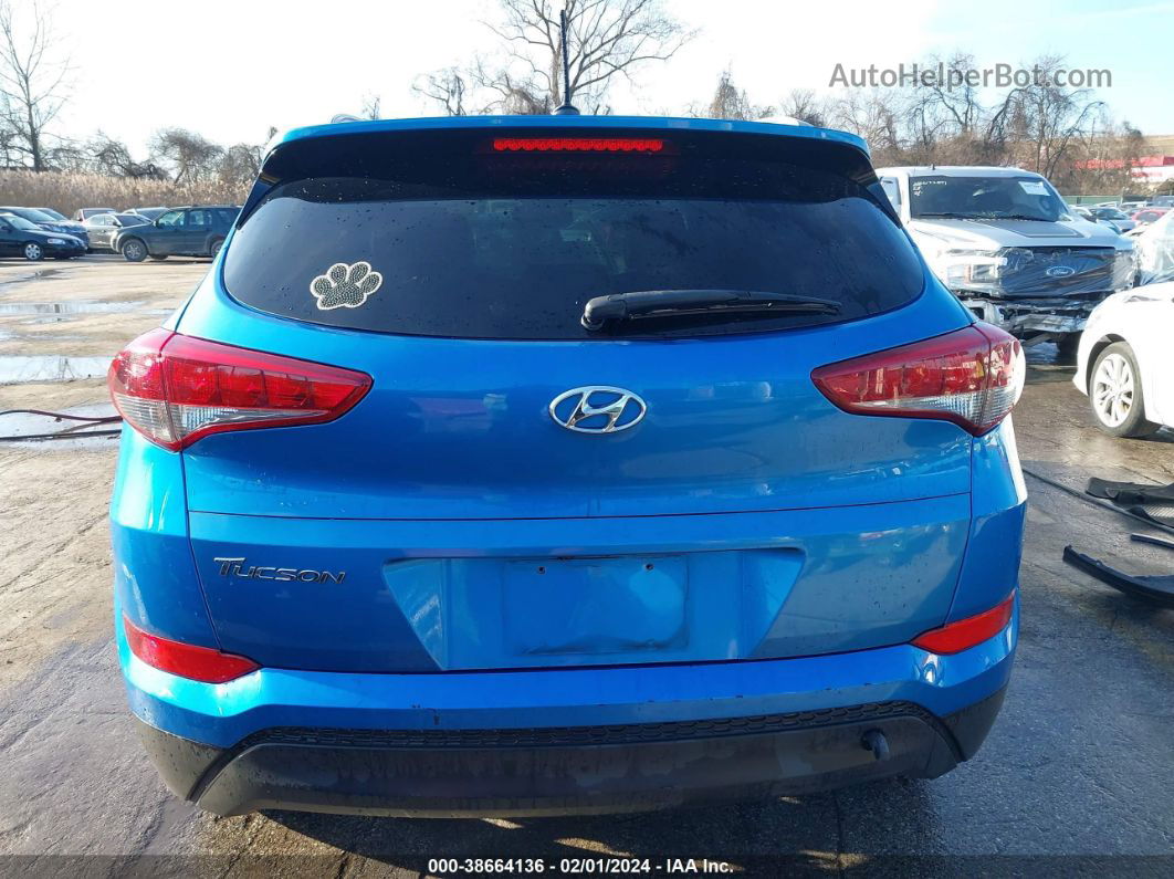 2016 Hyundai Tucson Se Синий vin: KM8J33A4XGU114388