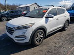 2017 Hyundai Tucson Limited White vin: KM8J33A4XHU339332