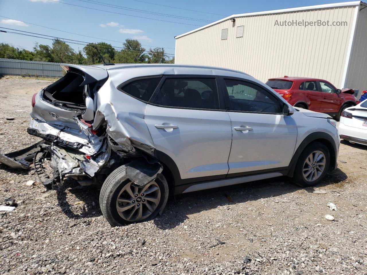 2017 Hyundai Tucson Limited Silver vin: KM8J33A4XHU469868