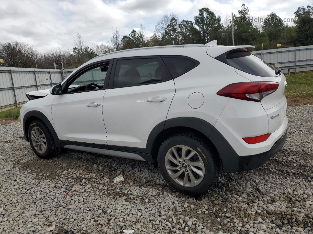 2018 Hyundai Tucson Sel White vin: KM8J33A4XJU614431