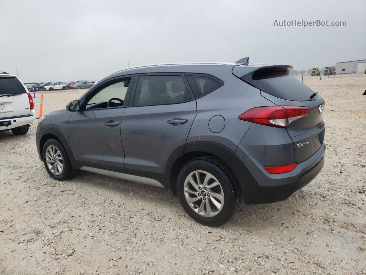 2018 Hyundai Tucson Sel Серый vin: KM8J33A4XJU621797