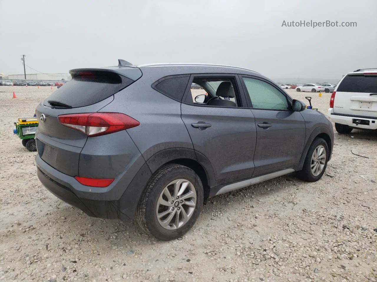 2018 Hyundai Tucson Sel Gray vin: KM8J33A4XJU621797