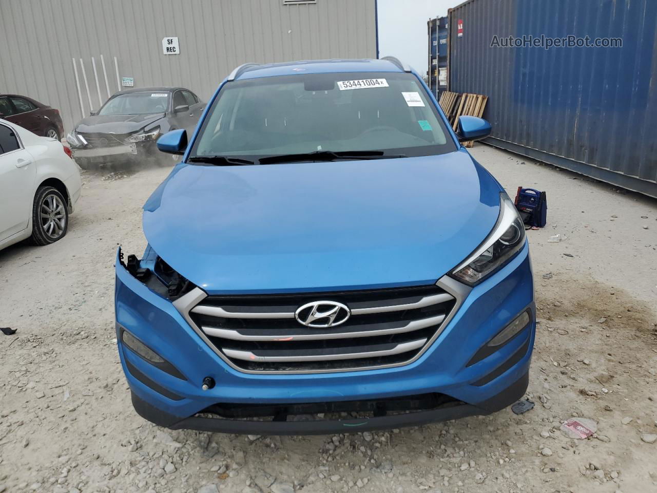 2018 Hyundai Tucson Sel Blue vin: KM8J33A4XJU628300