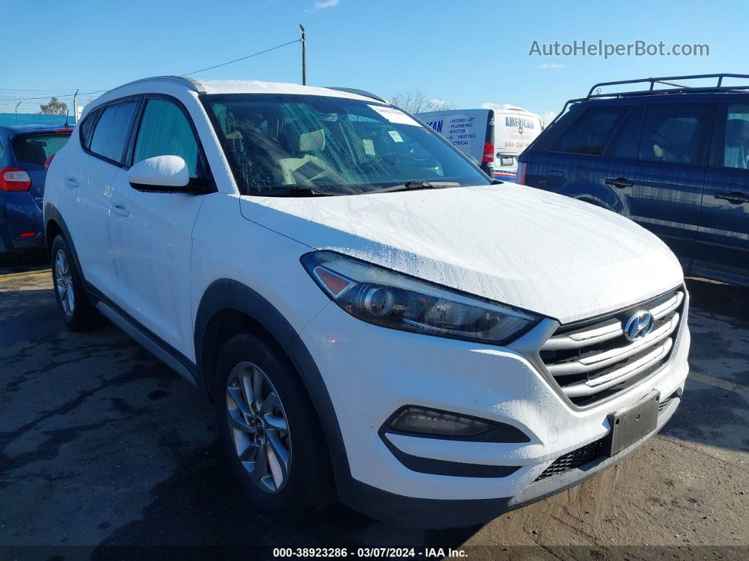 2018 Hyundai Tucson Sel Белый vin: KM8J33A4XJU670787