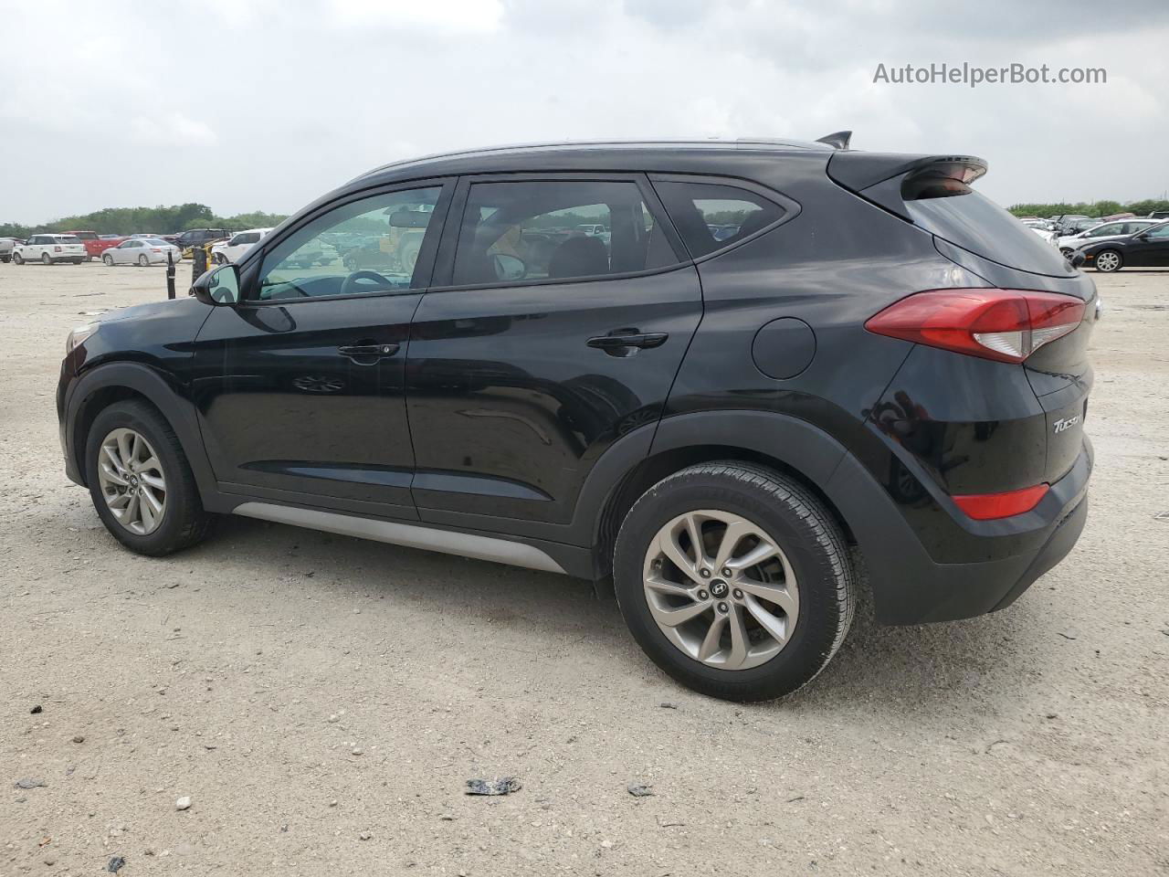 2018 Hyundai Tucson Sel Черный vin: KM8J33A4XJU707370