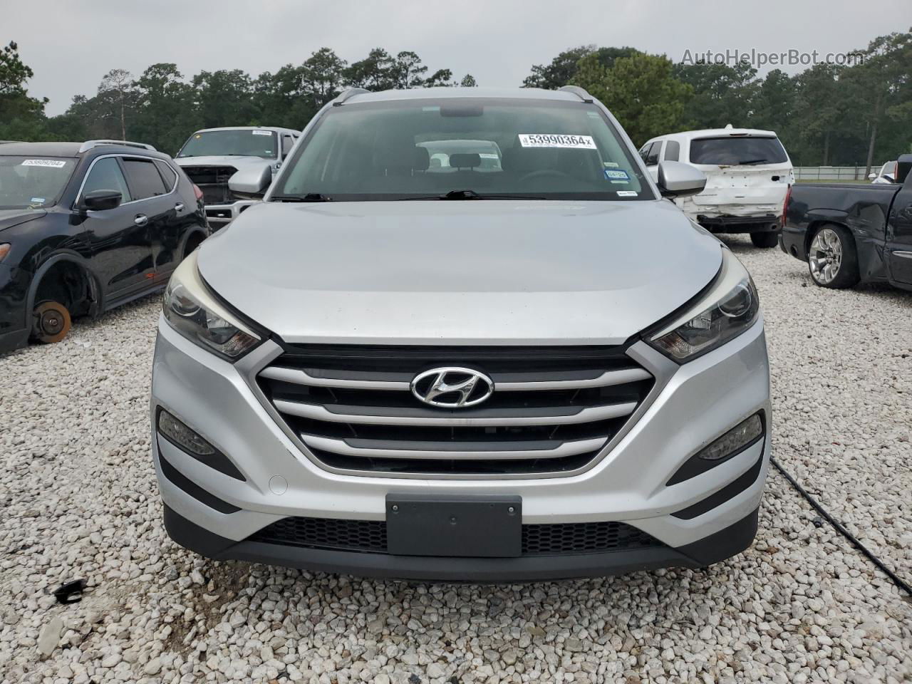 2018 Hyundai Tucson Sel Silver vin: KM8J33A4XJU712617