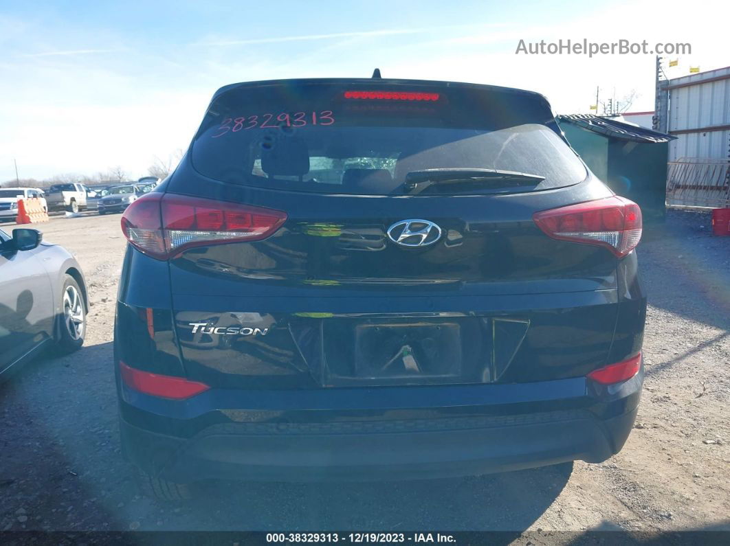 2018 Hyundai Tucson Sel Plus Черный vin: KM8J33A4XJU743785