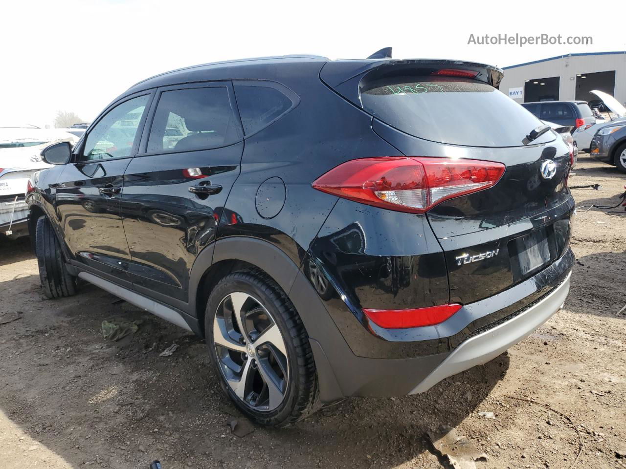 2018 Hyundai Tucson Sport Black vin: KM8J33AL1JU800723