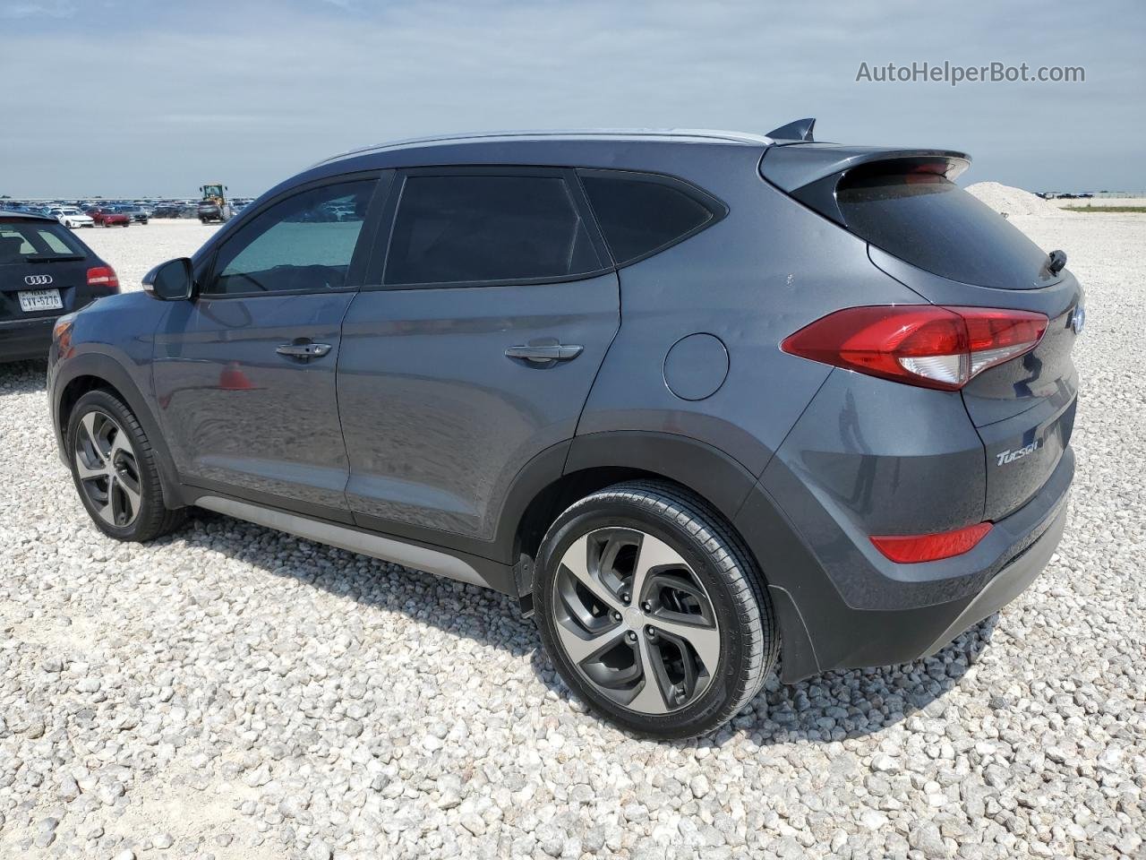 2018 Hyundai Tucson Sport Gray vin: KM8J33AL3JU803526