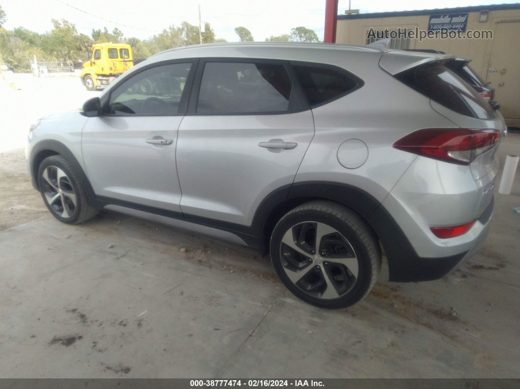 2018 Hyundai Tucson Sport Серебряный vin: KM8J33AL9JU734843