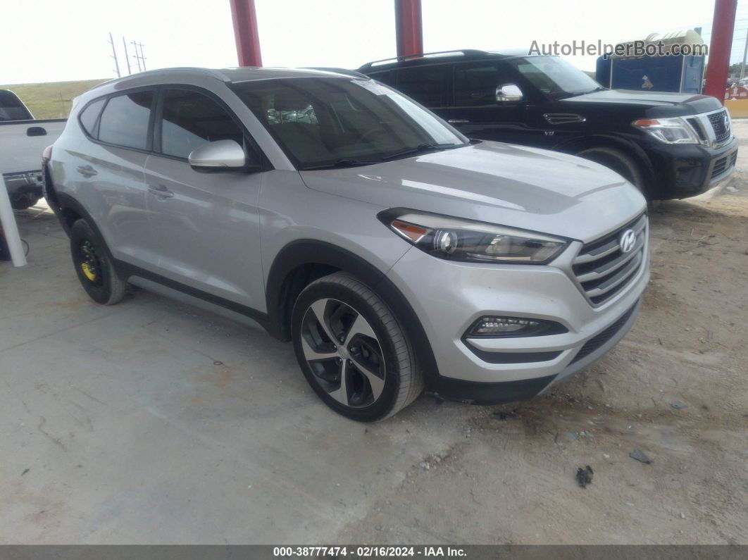 2018 Hyundai Tucson Sport Серебряный vin: KM8J33AL9JU734843