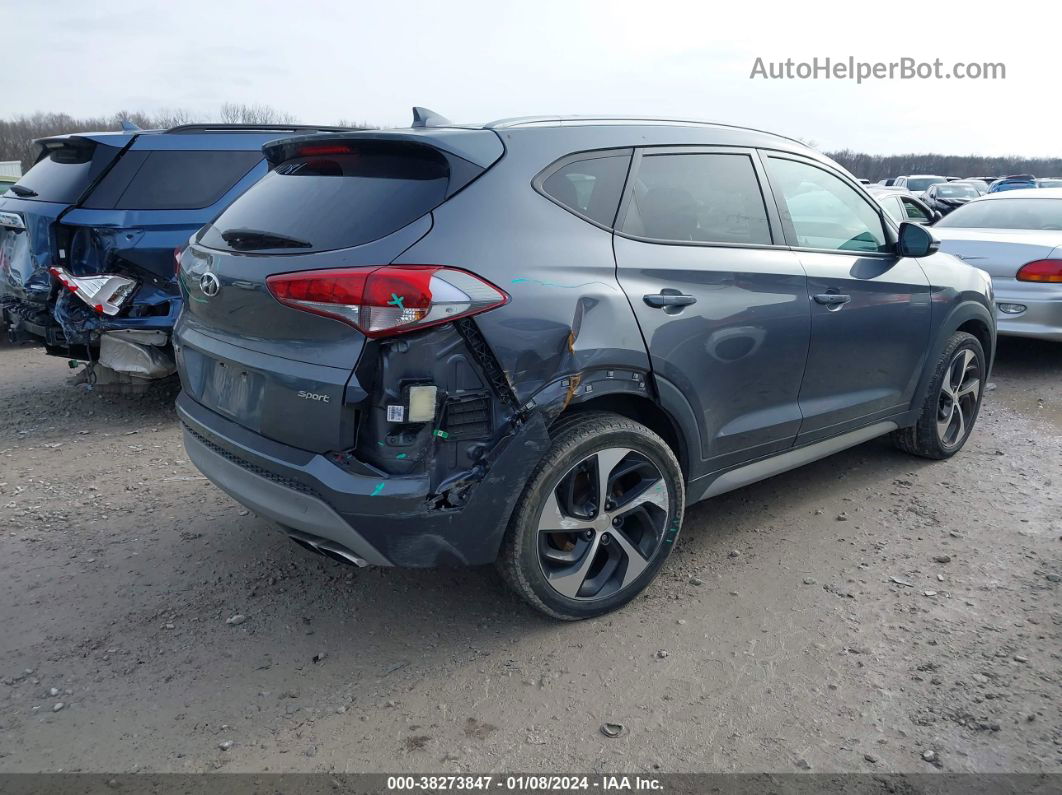 2018 Hyundai Tucson Sport Blue vin: KM8J33ALXJU761081