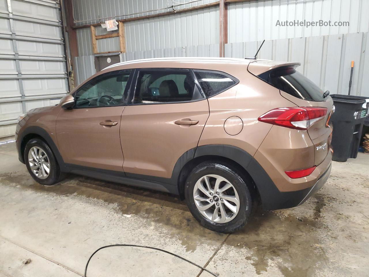 2016 Hyundai Tucson Limited Brown vin: KM8J3CA20GU096689