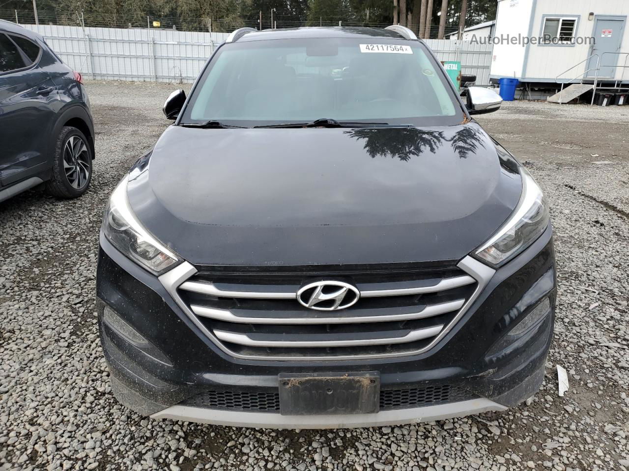 2017 Hyundai Tucson Limited Black vin: KM8J3CA20HU300568