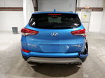 2017 Hyundai Tucson Limited Blue vin: KM8J3CA20HU311845