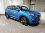 2017 Hyundai Tucson Limited Blue vin: KM8J3CA20HU311845