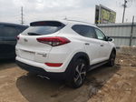 2017 Hyundai Tucson Limited Белый vin: KM8J3CA20HU319539