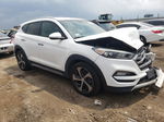 2017 Hyundai Tucson Limited White vin: KM8J3CA20HU319539