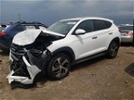 2017 Hyundai Tucson Limited White vin: KM8J3CA20HU319539