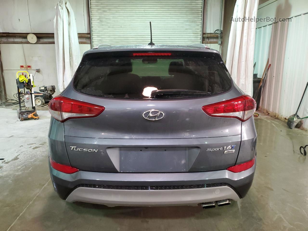 2017 Hyundai Tucson Limited Gray vin: KM8J3CA20HU329939