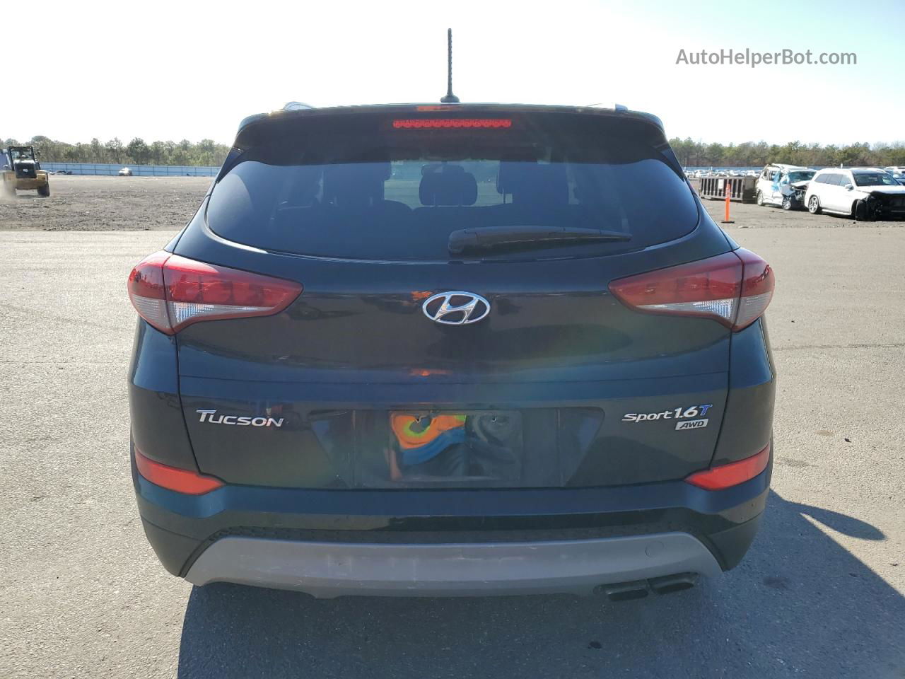 2017 Hyundai Tucson Limited Black vin: KM8J3CA20HU410987