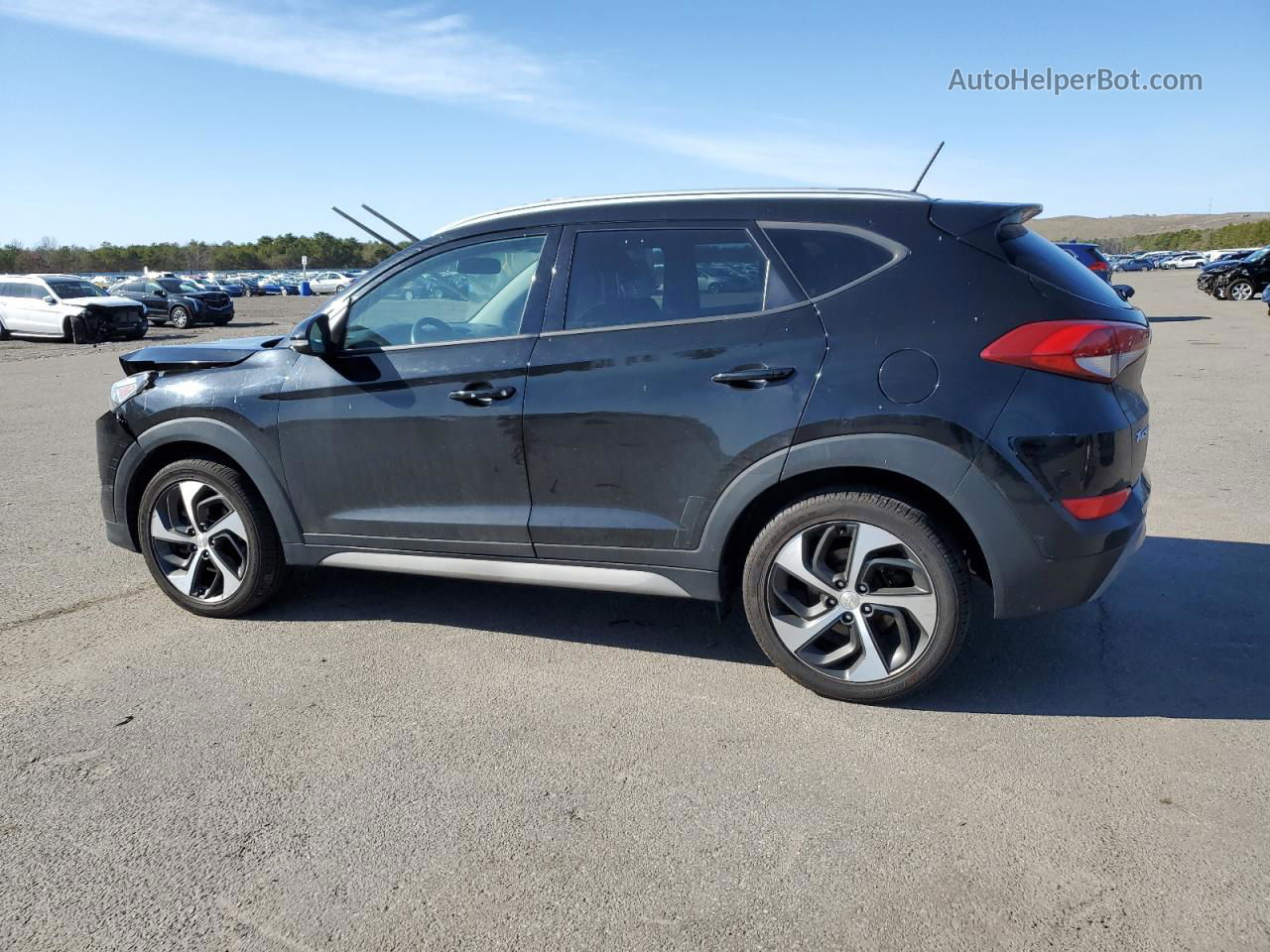 2017 Hyundai Tucson Limited Black vin: KM8J3CA20HU410987