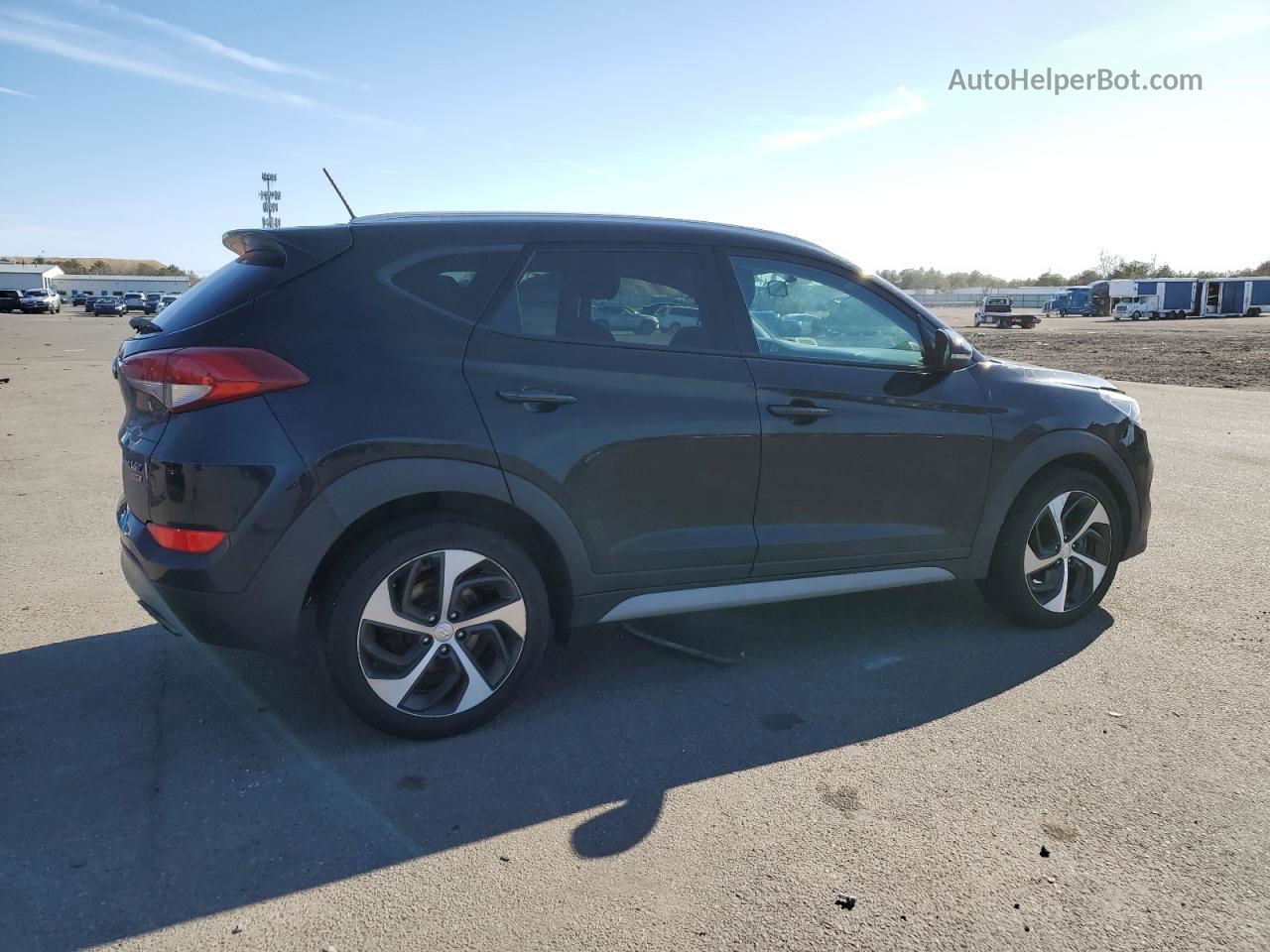 2017 Hyundai Tucson Limited Black vin: KM8J3CA20HU410987