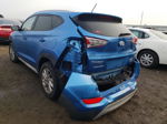 2017 Hyundai Tucson Limited Синий vin: KM8J3CA20HU497273