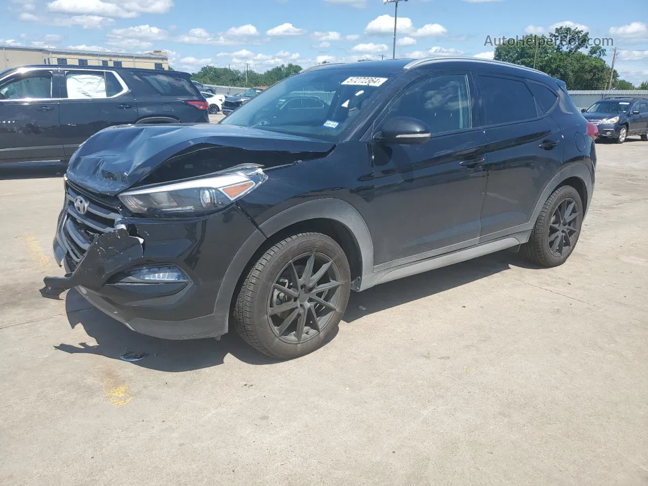 2017 Hyundai Tucson Limited Black vin: KM8J3CA20HU526447