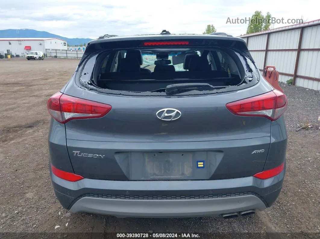 2018 Hyundai Tucson Value Серый vin: KM8J3CA20JU825927