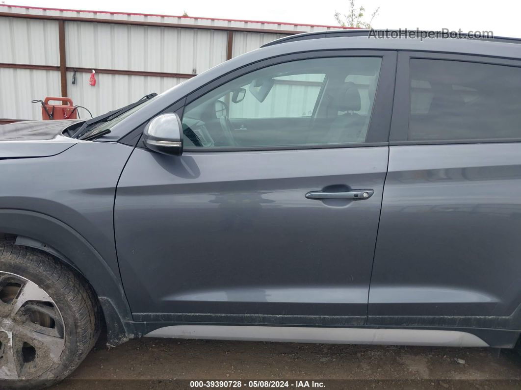 2018 Hyundai Tucson Value Gray vin: KM8J3CA20JU825927