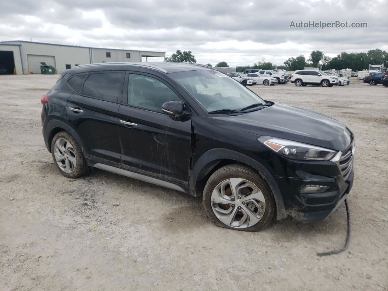 2018 Hyundai Tucson Value Black vin: KM8J3CA20JU831579