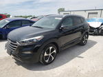 2016 Hyundai Tucson Limited Black vin: KM8J3CA21GU030491