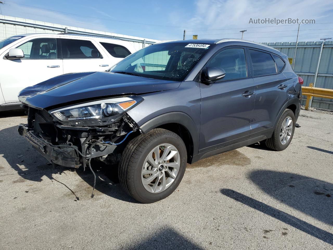 2016 Hyundai Tucson Limited Blue vin: KM8J3CA21GU061014