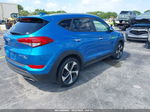 2016 Hyundai Tucson Limited Синий vin: KM8J3CA21GU163610