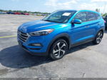 2016 Hyundai Tucson Limited Синий vin: KM8J3CA21GU163610