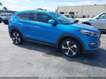 2016 Hyundai Tucson Limited Blue vin: KM8J3CA21GU163610