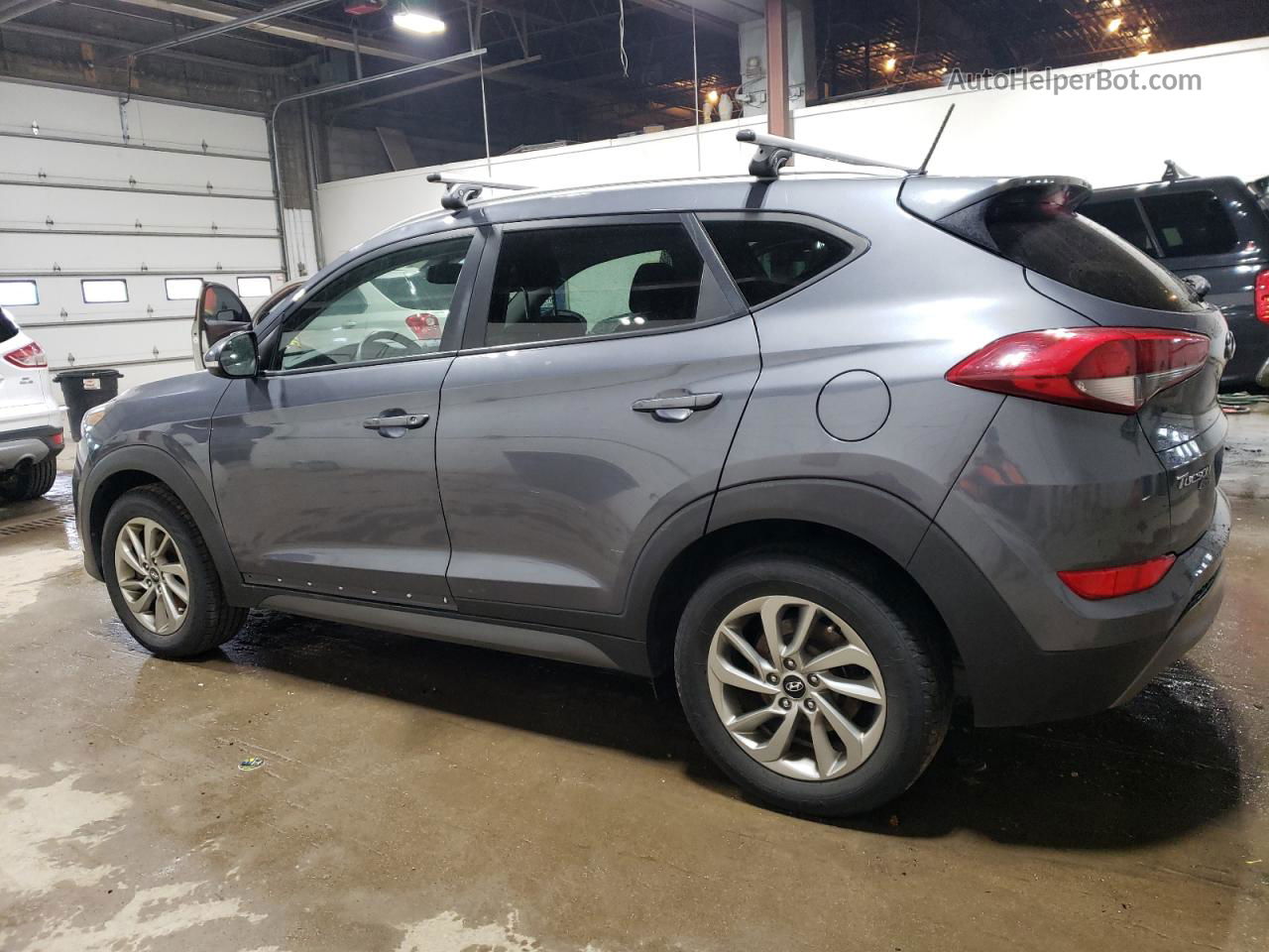 2016 Hyundai Tucson Limited Gray vin: KM8J3CA21GU221621