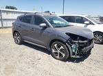 2017 Hyundai Tucson Limited Gray vin: KM8J3CA21HU266236