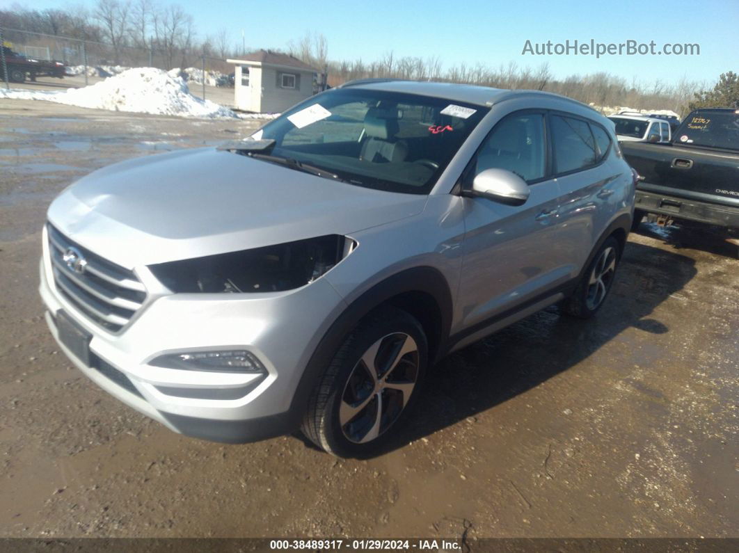 2017 Hyundai Tucson Sport Silver vin: KM8J3CA21HU277088