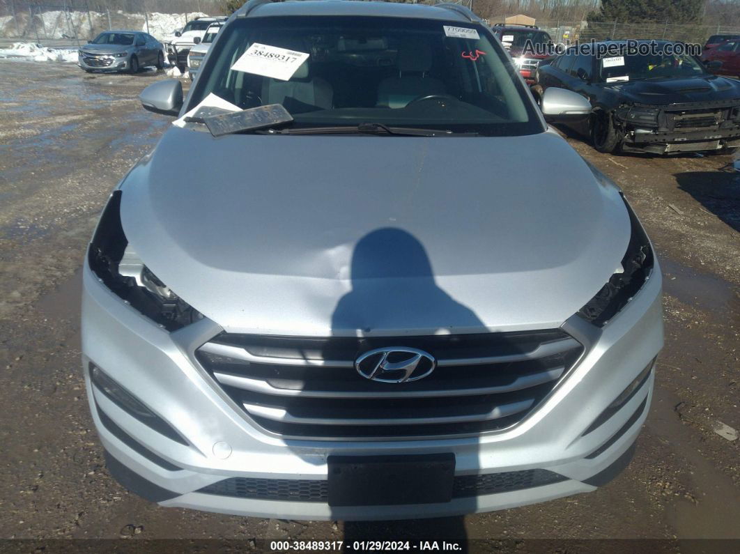 2017 Hyundai Tucson Sport Silver vin: KM8J3CA21HU277088