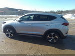 2017 Hyundai Tucson Sport Серебряный vin: KM8J3CA21HU277088