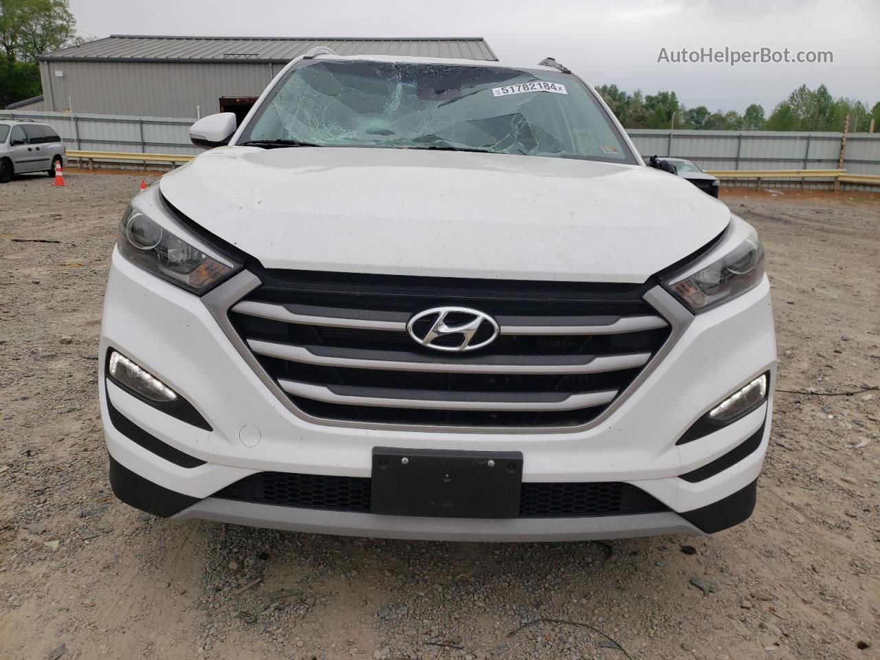 2017 Hyundai Tucson Limited Белый vin: KM8J3CA21HU279925