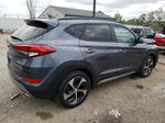 2017 Hyundai Tucson Limited Gray vin: KM8J3CA21HU284428